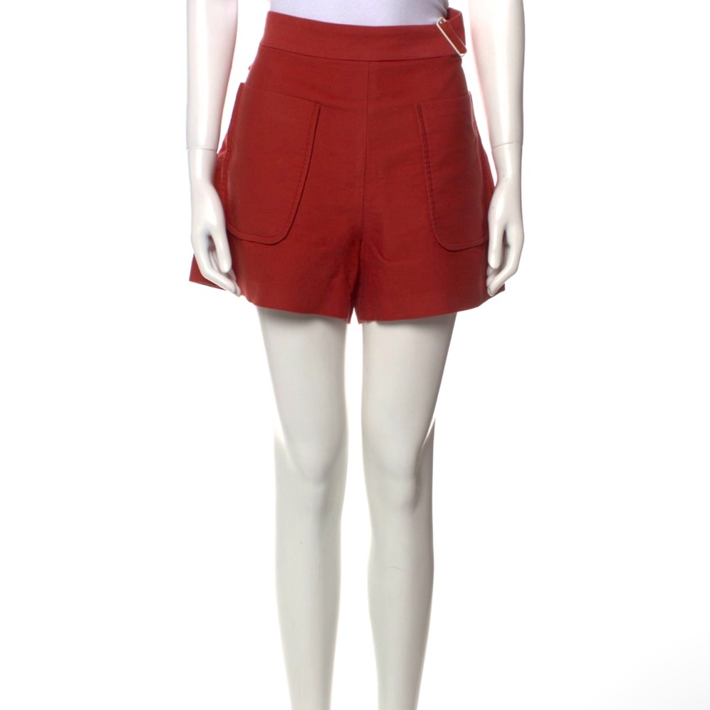 Sandro rustic orange shorts